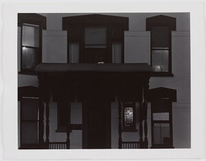 Gelatin silver print on sheet