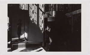 Gelatin silver print on sheet