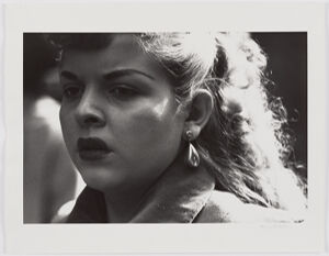 Gelatin silver print on sheet