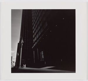 Gelatin silver print on sheet