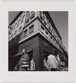 Gelatin silver print on sheet