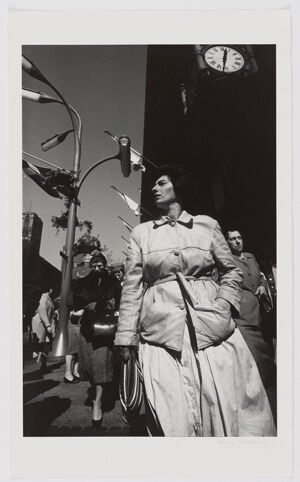 Gelatin silver print on sheet