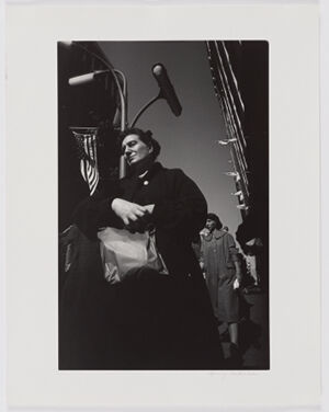 Gelatin silver print on sheet