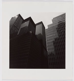 Gelatin silver print on sheet