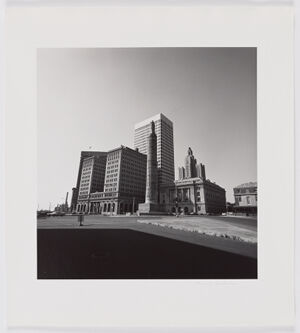 Gelatin silver print on sheet