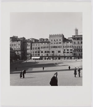 Gelatin silver print on sheet