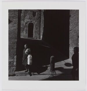 Gelatin silver print on sheet