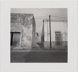 Gelatin silver print on sheet