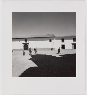 Gelatin silver print on sheet