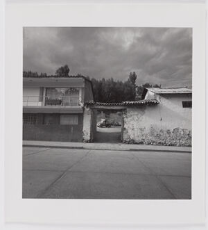 Gelatin silver print on sheet