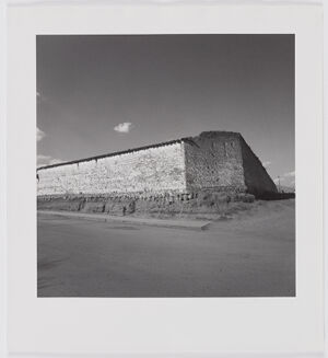 Gelatin silver print on sheet
