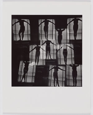 Gelatin silver print on sheet