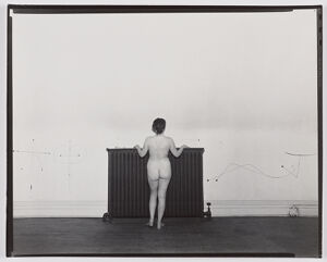 Gelatin silver print on sheet