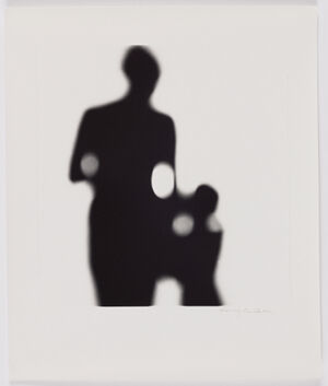 Gelatin silver print on sheet