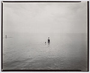 Gelatin silver print on sheet