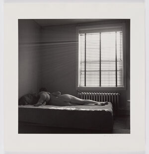 Gelatin silver print on sheet