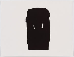 Gelatin silver print on sheet