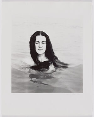 Gelatin silver print on sheet