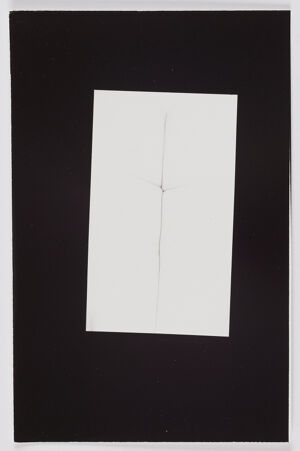 Gelatin silver print on sheet