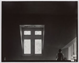 Gelatin silver print on sheet