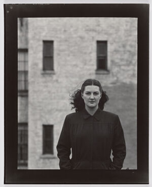 Gelatin silver print on sheet