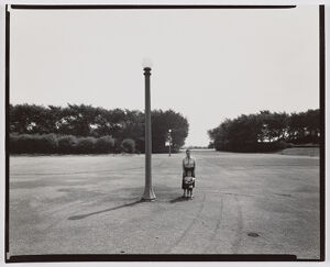 Gelatin silver print on sheet