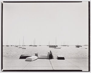 Gelatin silver print on sheet