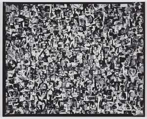 Gelatin silver print on sheet