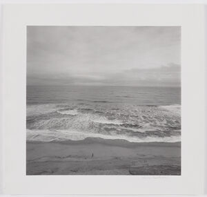 Gelatin silver print on sheet