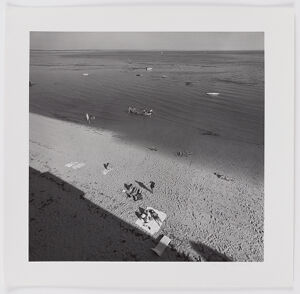 Gelatin silver print on sheet