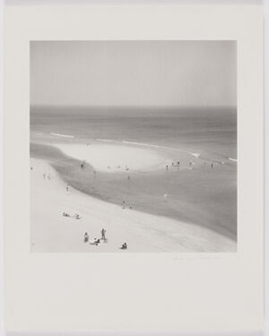 Gelatin silver print on sheet