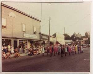 Vintage chromogenic contact print on paper