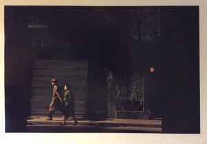 Dye transfer on paper