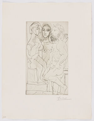 Drypoint and scraper