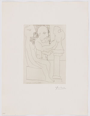 Etching with plate tone
