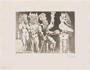 Aquatint and etching