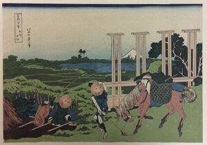 woodblock print