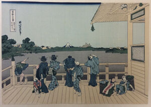 woodblock print