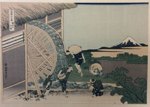 woodblock print