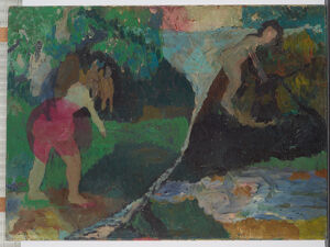 Oil on canvas