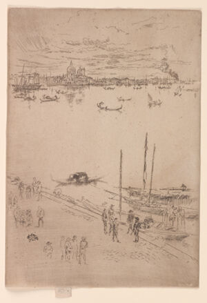 Etching and drypoint on paper