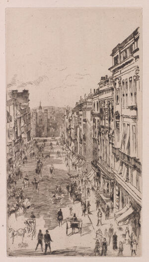 Etching and drypoint on paper