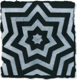 Embossment on Twinrocker handmade paper