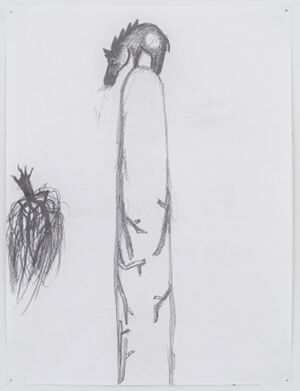 graphite on paper
