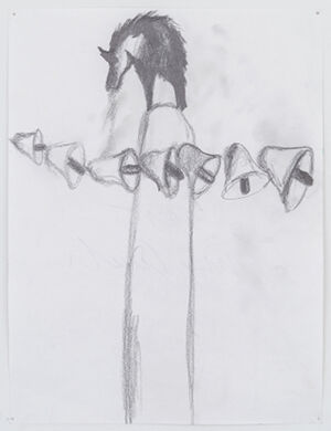 graphite on paper