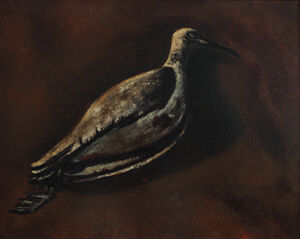 Oil on masonite