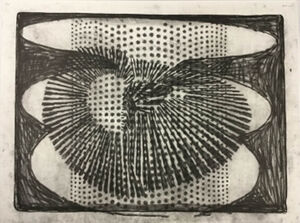 Lithograph in three colors on Revere standard white felt paper