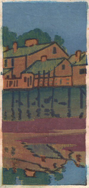 Color woodcut