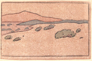 Color linocut