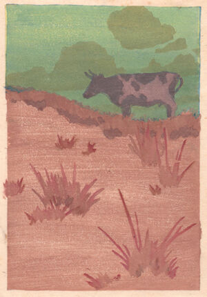 Color woodcut